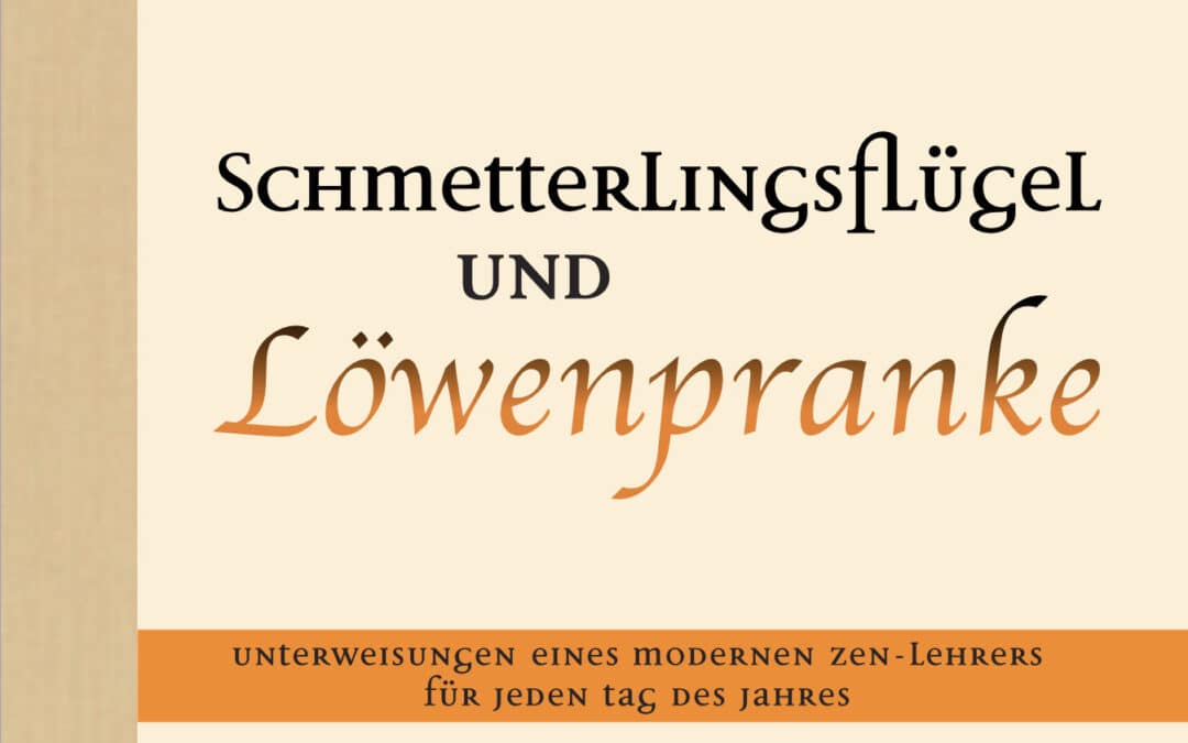 Cover: Schmetterlingsflügel und Löwenpranke